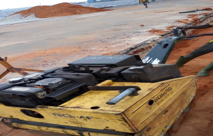 Travaux de pipeline au Port Autonome d'Abidjan